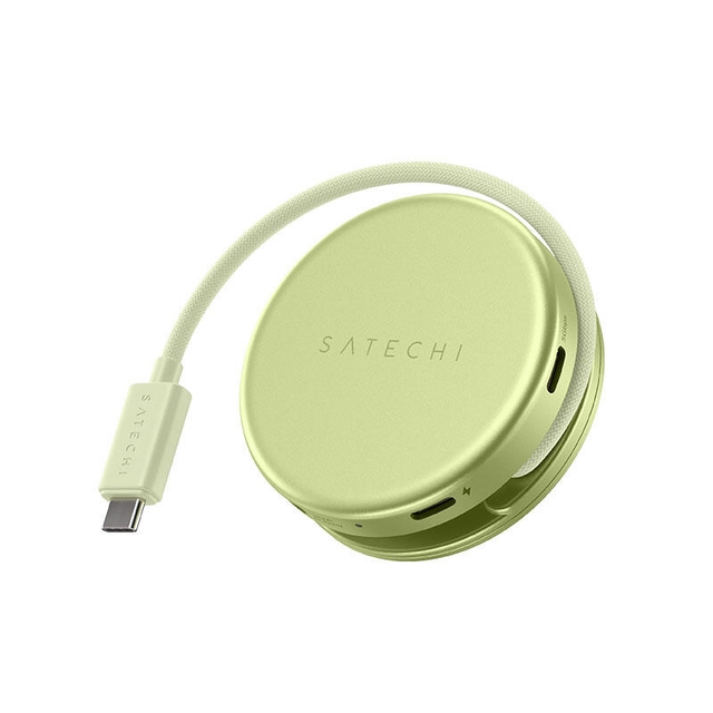 SATECHI OntheGo 5-in-1 Multiport Adapter Citrus
