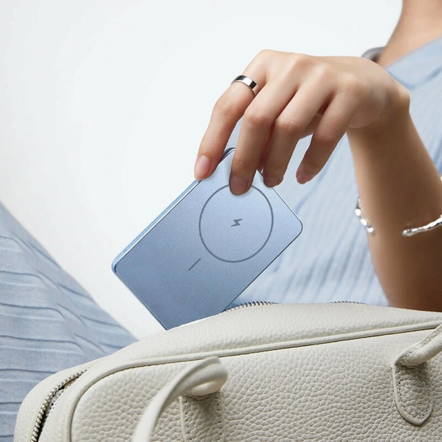 Xiaomi Super Slim Magnetic Power Bank 5000mAh Blue