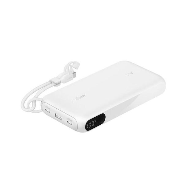 Belkin Power Bank 20000mAh With Display BPB028HQWH White