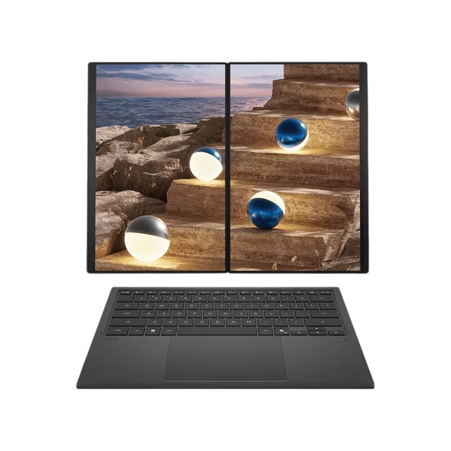 Asus Zenbook Duo 14 Oled UX8407AA-SN049W, Intel Core Ultra X9-388H, Intel Arc Graphics, 32GB RAM SSD 1TB, Windows 11 Home, ლეპტოპი 