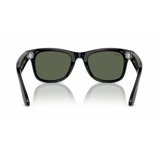 RayBan Meta WayFarer RW4008 Shiny Black/Green