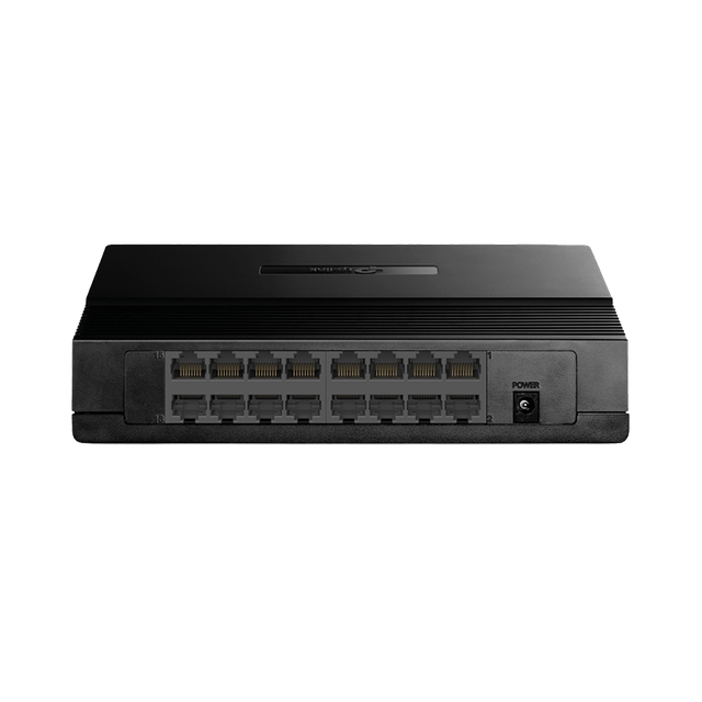 TP-Link TL-SF1016D Desktop Switch Black