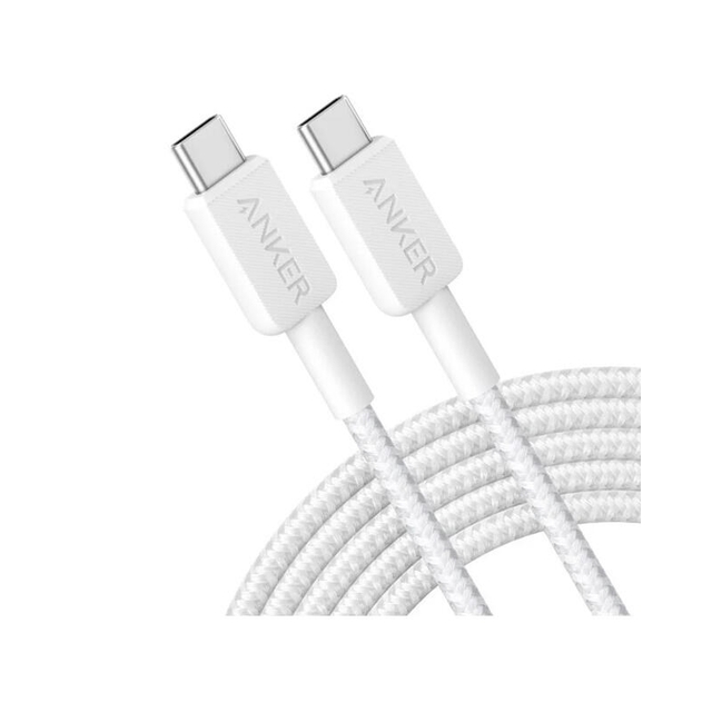 Anker 322 USB-C to USB-C 60W 3m Cable A81F7G21 White