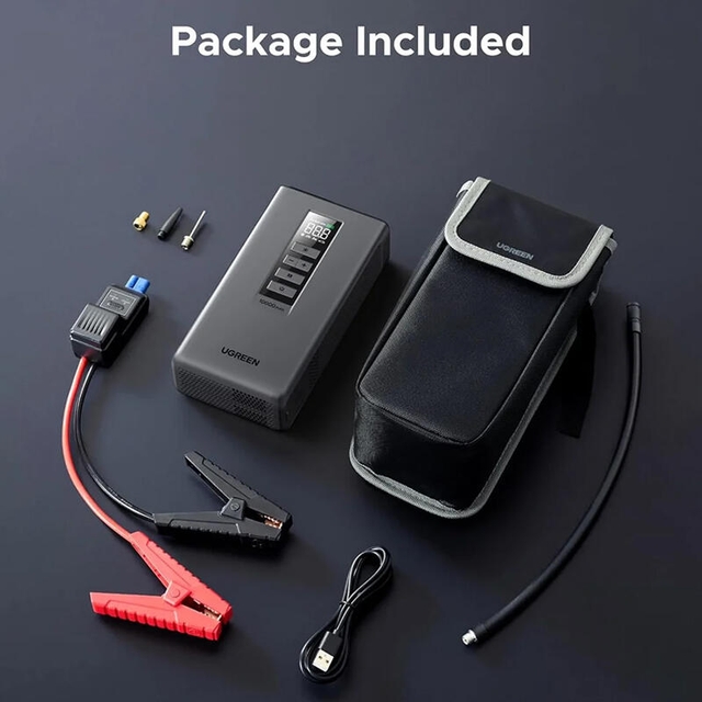 Ugreen 10000mAh Car Jump Starter Power Bank 35978 Black