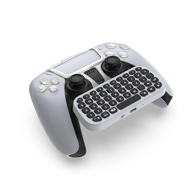 DOBE PS5 Controller Bluetooth Keyboard TP5-0556 White