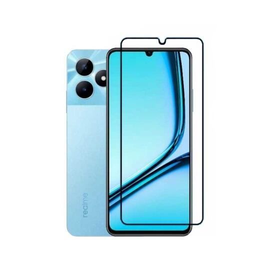 Glass Pro+ Full Screen Tempered Glass Realme Note 50 Black