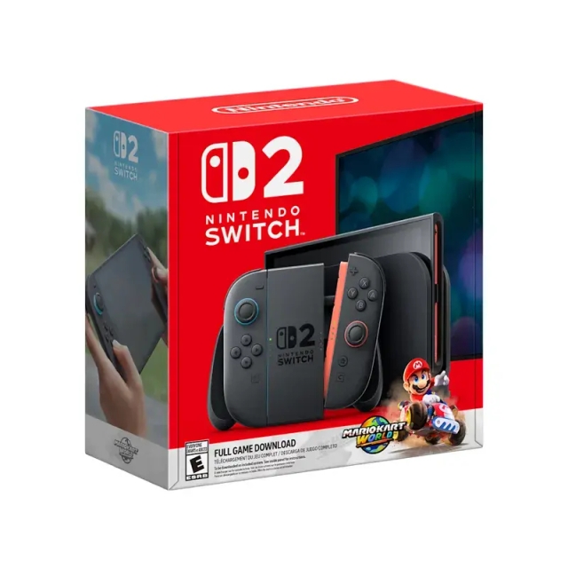 Nintendo Switch 2  Mario Kart World Bundle Black