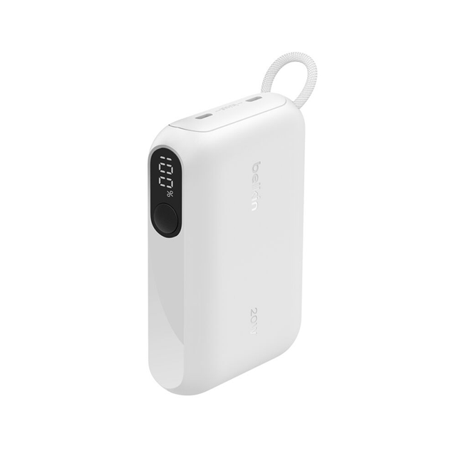 Belkin Power Bank 10000mAh With Display BPB027HQWH White
