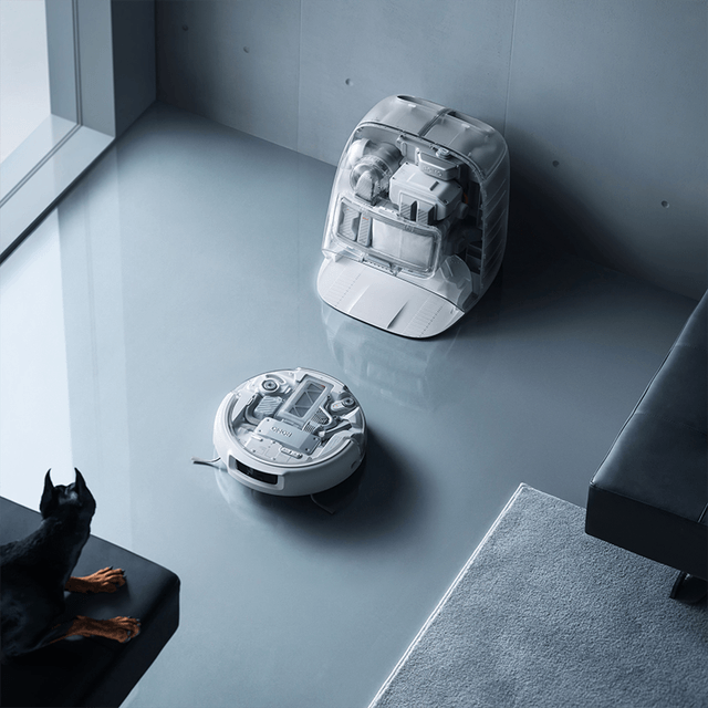 DJI Robot Vacuum Cleaner ROMO P White