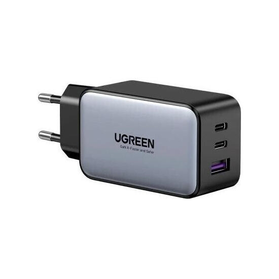 Ugreen Nexode S 65W 3-Port GaN Fast Charger EU 35042 Grey
