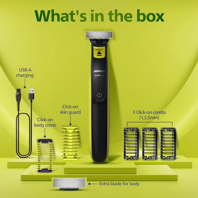 Philips OneBlade QP2824/10 Green/Grey