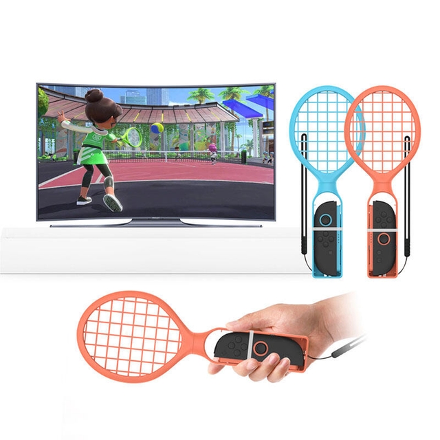 DOBE Switch 2 Tennis Racket 2pcs TNS-3181 Black