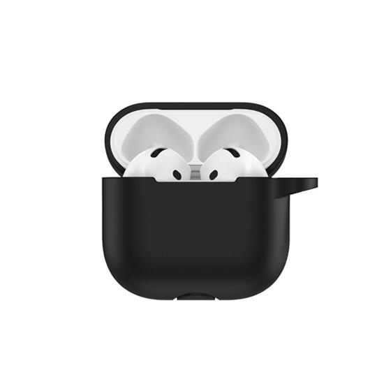 Green Silicon Case for Airpods 4 Berlin Series Black
