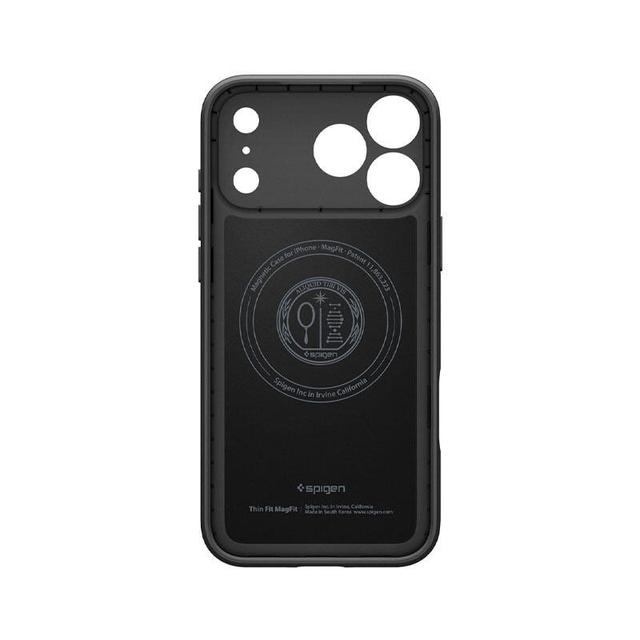 Spigen Thin Fit Magfit Case For Apple iPhone 17 Pro Max ACS10274 Black