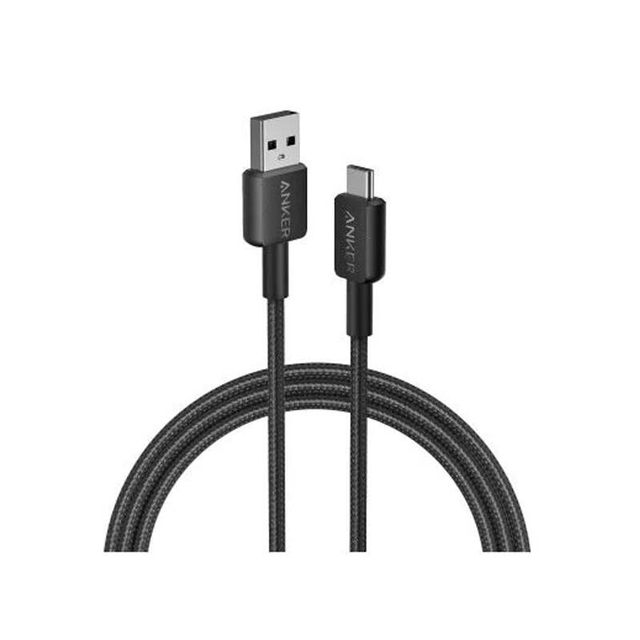 Anker 322 USB-A to USB-C 1.8m Cable A81H6H11 Black