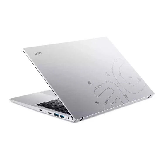 Acer Swift Lite 14 SFL14-53M-525K NX.J58ER.001, Intel Core i5-1334U, intel iris Xe Graphics, 16GB RAM SSD 512GB, Free Dos, Ноутбук