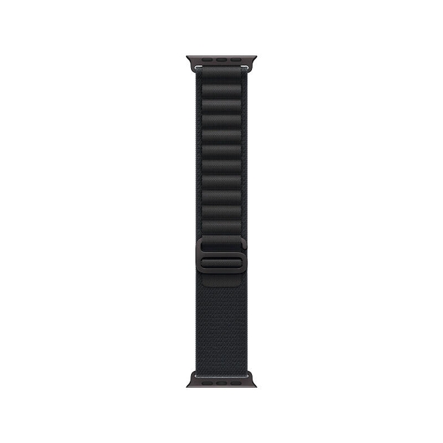 Apple Watch Ultra 3 49mm Black Titanium Case With Black Alpine Loop MF0X4 L