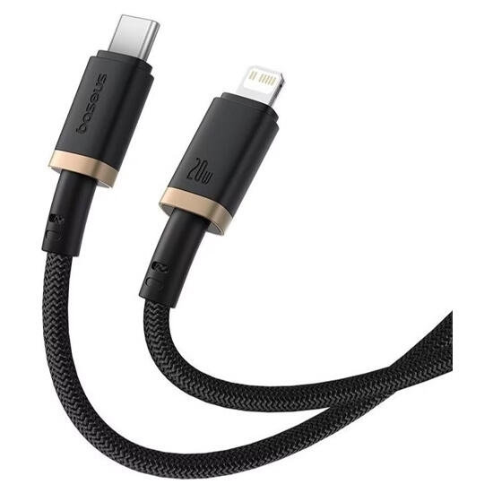 Baseus Dura Series Fast Charging Cable Type-C to Lightning 20W 1m P10377800U01-00 Gold/Black