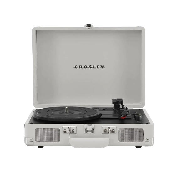 Crosley Cruiser Deluxe Turntable White Sand