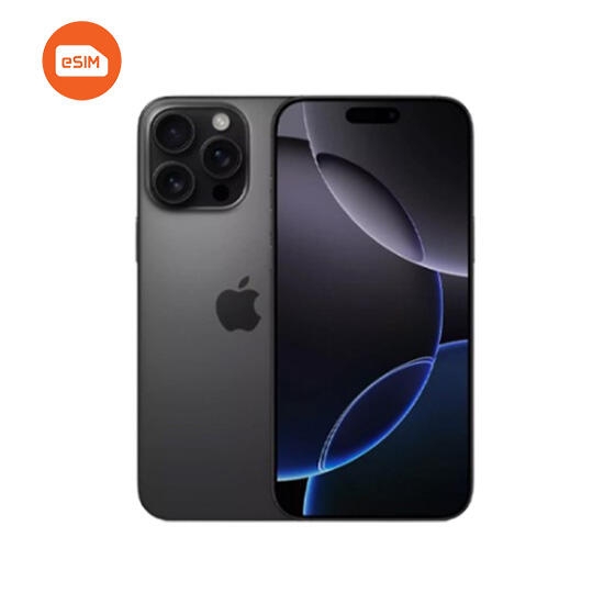 Apple iPhone 16 Pro Max  e-SIM Only | 512GB Black Titanium