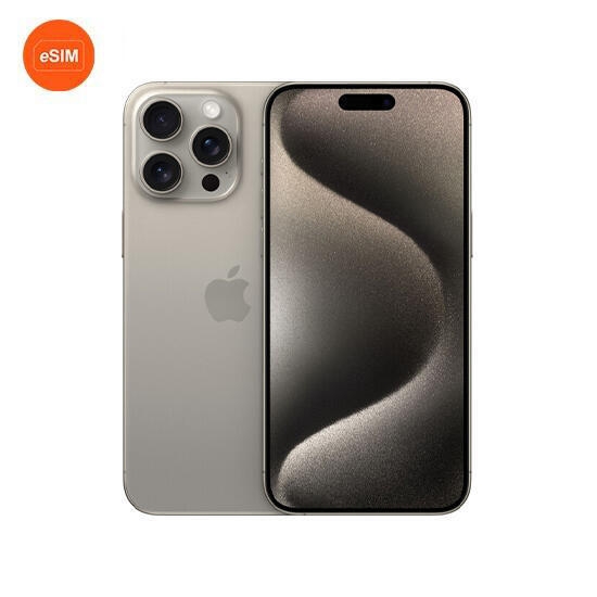 Apple iPhone 15 Pro Max e-SIM only | 256GB Natural Titanium