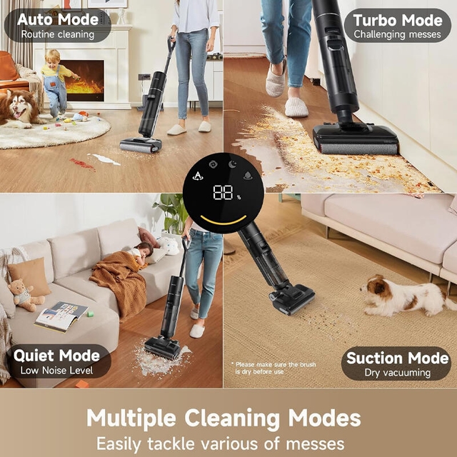 Dreame H12 Pro FlexReach Wet and Dry Vacuum Black