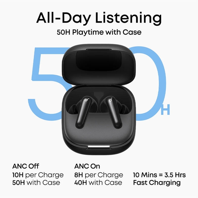 Anker Soundcore Earbuds R60i NC D1202 Black