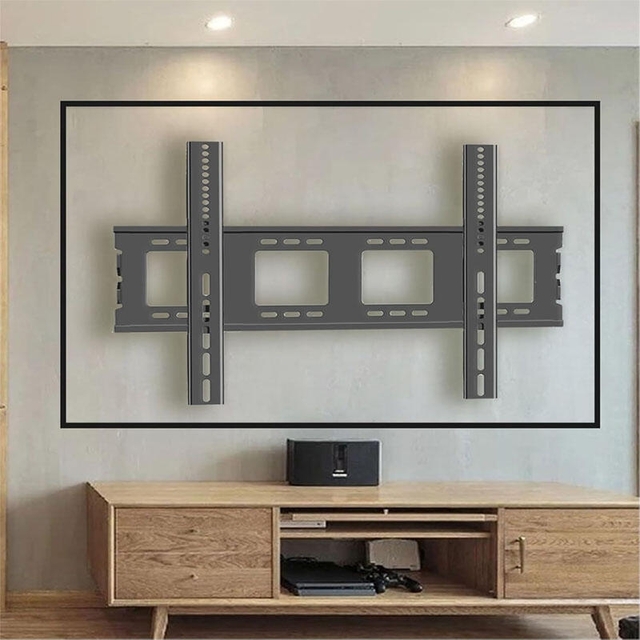 TV Wall Mount B92N Fixed 50 to 120 inches Black