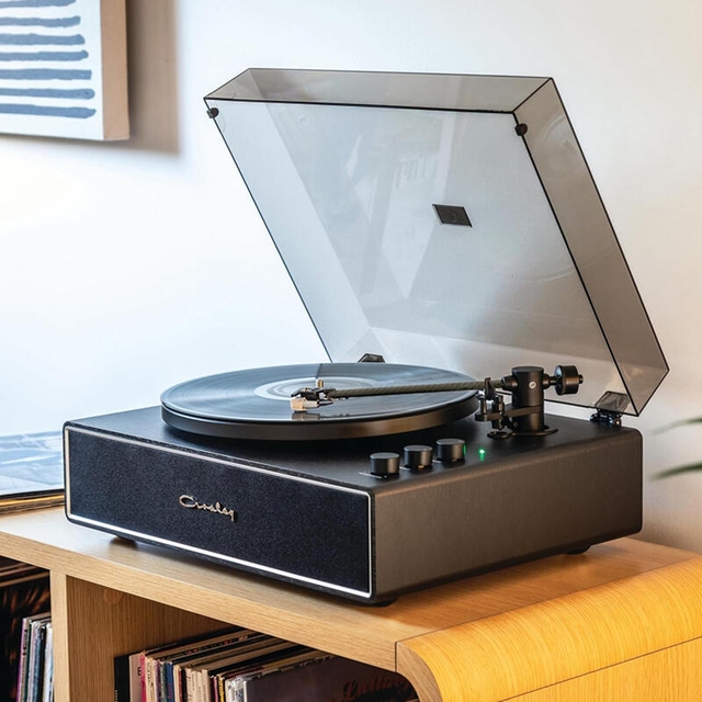 Crosley Stave Record Player Black
