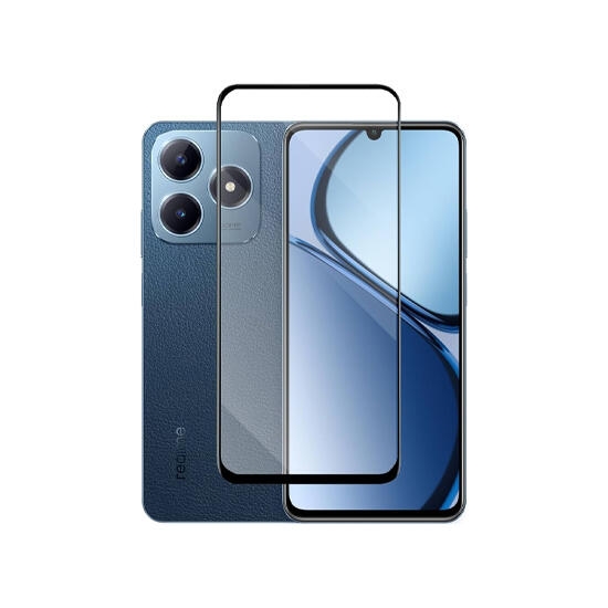 Glass Pro+ Full Screen Tempered Glass Realme C63 Black