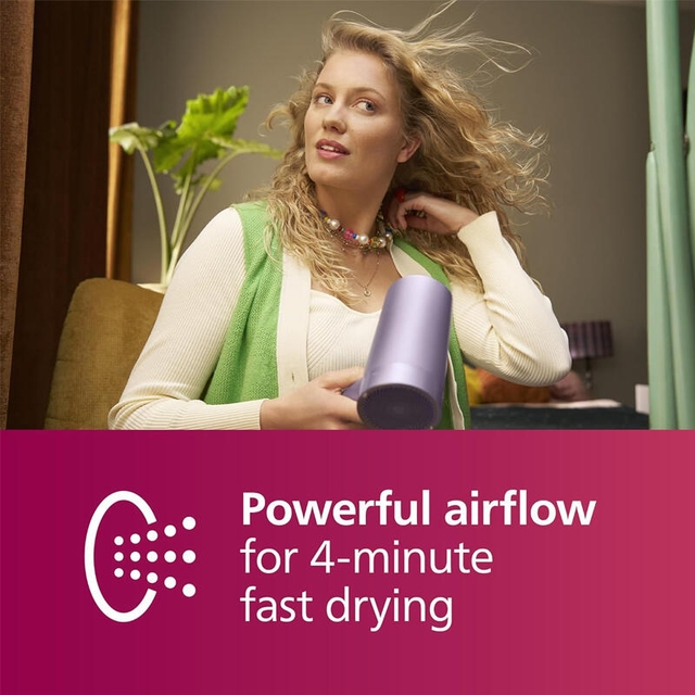 Philips Hair Dryer BHD720/10 Violet