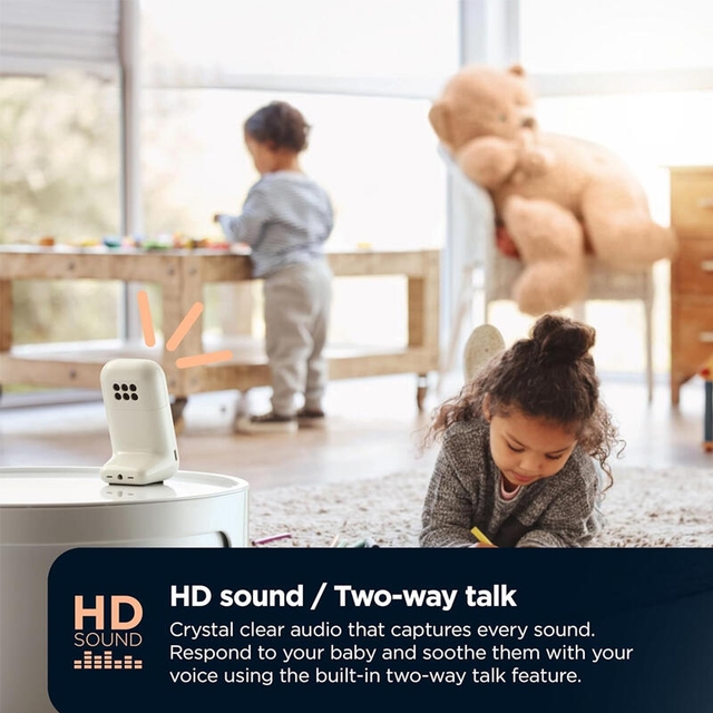 Motorola PIP 15 Audio Babymonitor Black/White