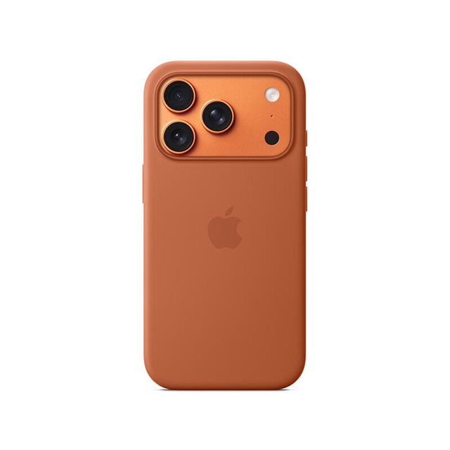 Apple iPhone 17 Pro Silicone Case with MagSafe MGFJ4ZM/A Terra Cotta