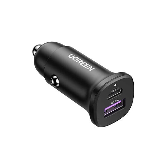 Ugreen 30W USB Type-C Car Charger 25845 Black