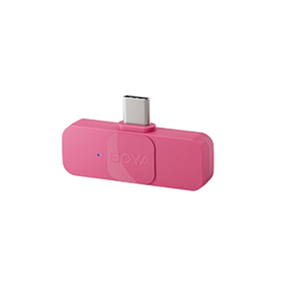 Boya BY-V20 Ultracompact 2.4GHz Wireless Microphone System Pink