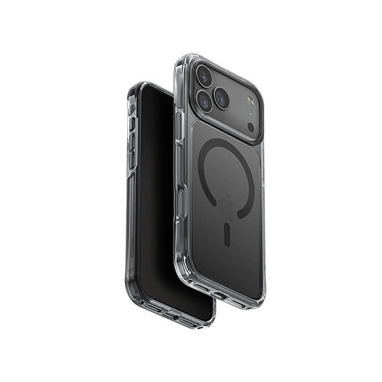 Uniq Hybrid Magclick Charging Lifepro Xtreme Iphone 17 Pro Max Frost Smoke