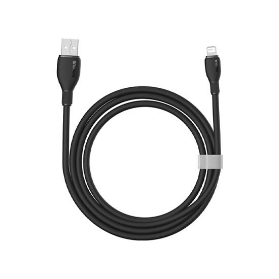 Baseus Pudding Series Fast Charging Cable USB to Lightning 2.4A 1.2m P10355700111-B1 Cluster Black