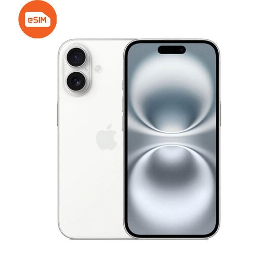 Apple iPhone 16 e-SIM Only | 128GB White