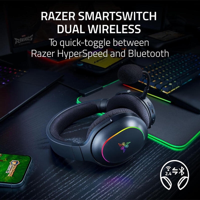 Razer Gaming Headset Barracuda X Chroma BT RZ04-05220100-R3M1 Black
