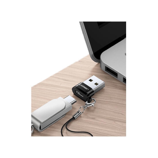 Ugreen USB A Male To USB-C Female Adapter 50568 Black