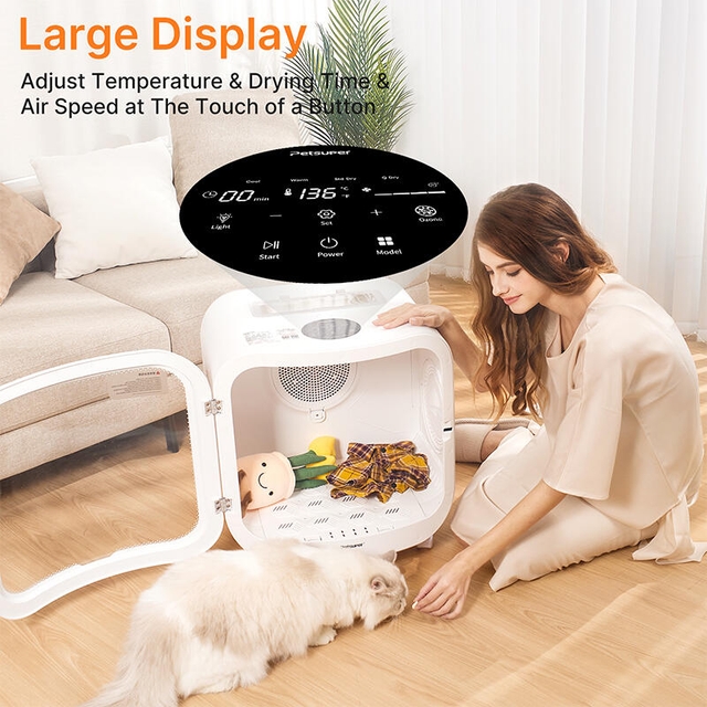 Petsuper Smart Pet Drying Box PD01 White