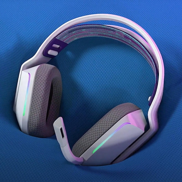 Logitech Gaming Headset G733 LIGHTSPEED L981-000883 White
