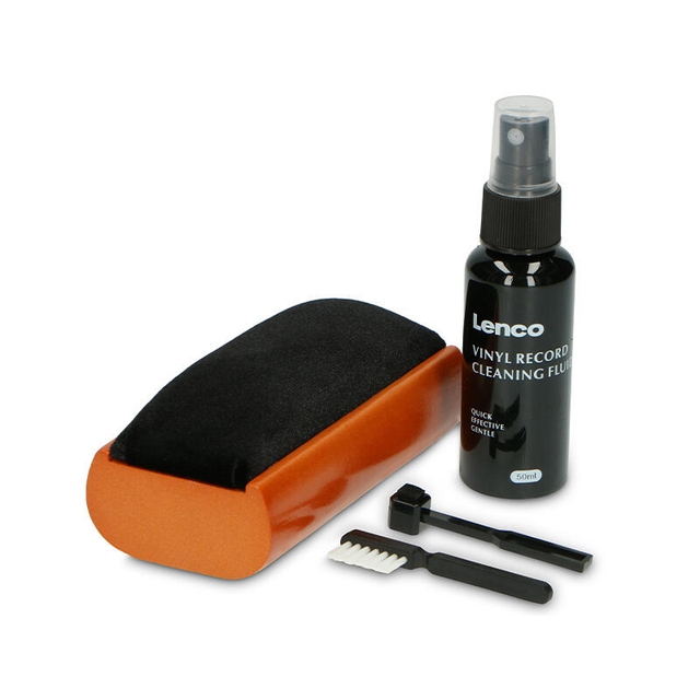 Lenco TTA-5IN1 Wooden cleaning brush with velvet padding