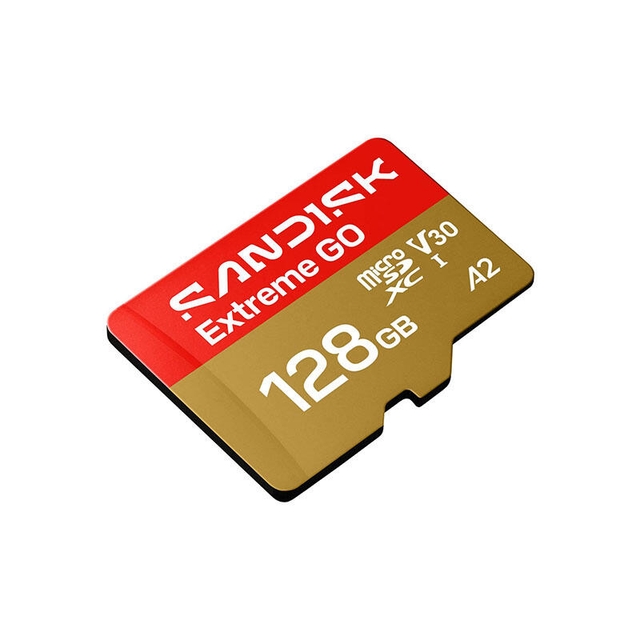 SanDisk 128GB Extreme MicroSD/XC UHS-I Card 240MB/S V30/4k Class 10 SDSQXGN-128G-GN6MN