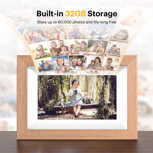 Kodak Digital Photo Frame 7 Inch RCF-702W Burlywood