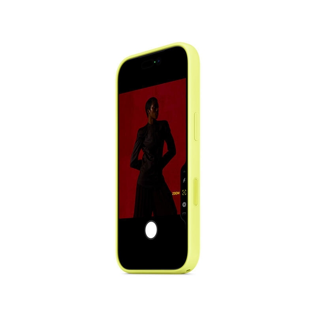 Apple iPhone 17 Pro Silicone Case with MagSafe MGFF4ZM/A Neon Yellow