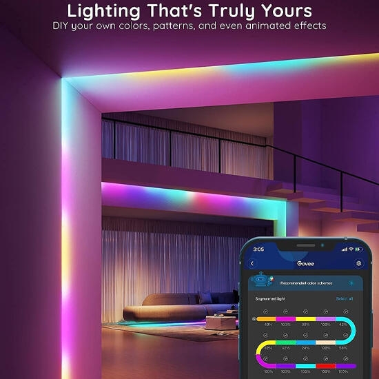 Govee RGBIC Basic WiFi LED Strip Light 10M