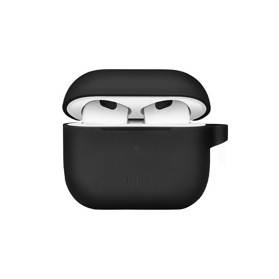 Uniq Vencer Airpods 3RD Gen Silicone Hang Case Dark Grey