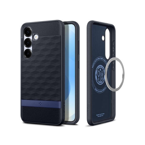 Spigen Parallax MagFit Case For Samsung Galaxy S25+ ACS09061 Navy