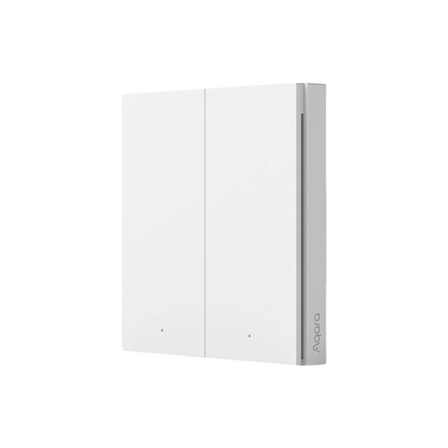 Aqara Wireless Switch H1 Double Rocker White